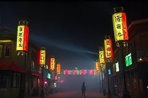 《第九封挂号信》封面，老邮局木质柜台与成摞信件