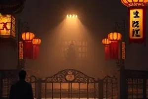 《深海拾音》封面，深海探测器传回的蓝色声波图